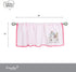 EVERYDAY KIDS Precious Moments Noah’s Ark Window Valance for Toddler and Baby Girls Animal Image of Giraffes, Tigers and Elephants on The Ark with...