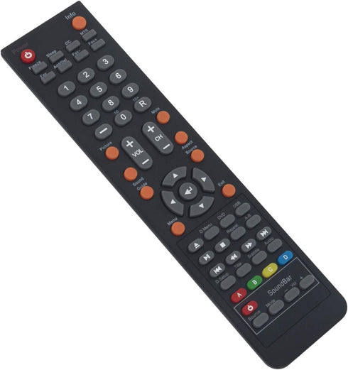 142022370001C Replace Remote Applicable for Sceptre TV E325WD-HDR E328BD-HDC E245BD-FHDR E245PV-FHDR E245BD-FHDU E245RD-FMDR E245PD-FHDR E325UD-HD...