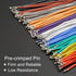 ZH 1.5MM Connectors and 28AWG Pre-Crimped Silicone Cables kit Compatible with JST ZH 1.5 Connector 2/3/4/5/6/7/8/9/10 Pin Housing Adapter Cable wi...