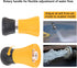 Fireman Hose Nozzle, Yellow Garden Hose Nozzle, High Pressure Sprayer Nozzle for Car Washing, Patio Cleaning, Watering Lawn and Garden, Universal ...