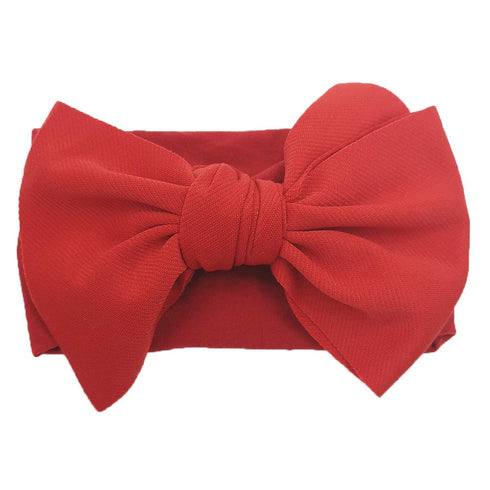 KIDOCHEESE Hairband, Baby Girl Bows Nylon Headbands with Bows, Handmade Hairbands Elastics Hair Accessories for Newborn Infant Toddlers Kids, 5 Pc...