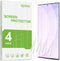 apiker 4 Pack Screen Protector Compatible with Samsung Galaxy Note 10 Plus, Soft TPU Film Support Fingerprint Sensor...