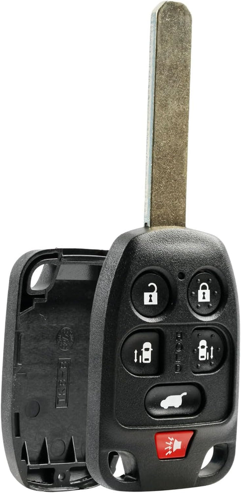 Key Fob Keyless Entry Uncut Remote Shell Case & Pad fits 2011-2013 Honda Odyssey...