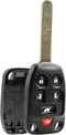 Key Fob Keyless Entry Uncut Remote Shell Case & Pad fits 2011-2013 Honda Odyssey...