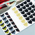240pcs 10 Sheets Self Adhesive Paper Photo Corner Stickers for Scrapbooking, Photo Book, Personal Journal & Diary Adhesives (Craft)...