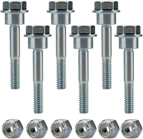 Snow Blower Shear Pins Bolts & Nuts Kit Replacement for Husqvarna 580790401 588077501 Snow Blower Parts (Pack of 6)...