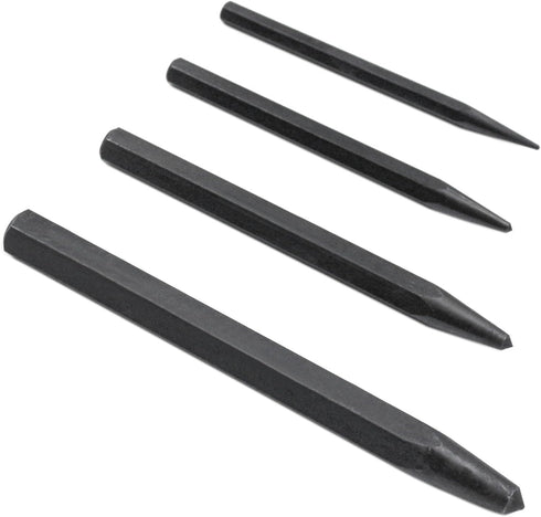 62215 Center Punch Kit, 4-Piece center punch tool set for metal...