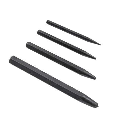 62215 Center Punch tool metal, useful center punch set 4-Piece...