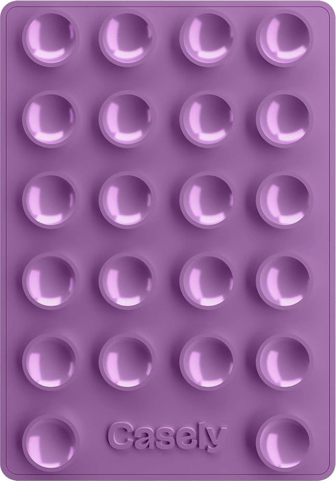 Casely Grippy Lavender Waves MagSafe Compatible Cell Phone Mount Silicone Suction Cup Sticky Phone Holder and Stand...