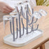 Baby Essentials,Bottle Drying Rack,Baby Bottle Drying Rack,Drying Rack for Kitchen Counter,Detachable Bottle Dryer Holder with Base.for Nipples,Cu...