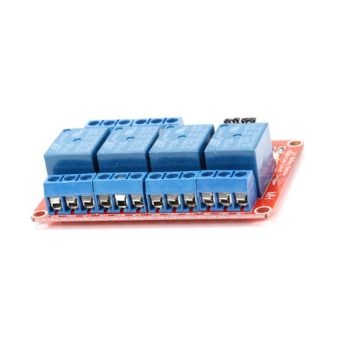 2 Pack 5V 2-Channel Relay Module with Optocoupler, Red Expansion Board Supports High/Low Level Trigger 2-Way OPTO...