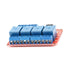 2 Pack 5V 2-Channel Relay Module with Optocoupler, Red Expansion Board Supports High/Low Level Trigger 2-Way OPTO...