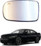 Renesemee Driver Left Side Heated Mirror Glass Compatible with Dodge Charger Challenger Chrysler 200 300 2011-2021 Replace 68101147AA...