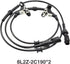6L2Z2C16AA 2pcs ABS Wheel Speed Sensor Rear Both Side ABS Sensor Replacement for 6L2Z2C16AA 6L2Z2C216AA 7L2Z2C216A 8L2Z2C190A 6L2Z-2C216-AA BRAB-2...