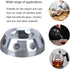Teapot Warmer,Brushed Stainless Steel Tea Warmer Heater Holder Teapot or Coffee Warmer Base,Silver...