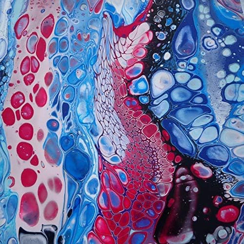 Dimethicone Acrylic Silicone Oil for Pouring, 4 Ounces, 1000cSt, for Artists - Non-Toxic, 100% Pure Liquid Oils to Create Cells in Paintings - Pro...