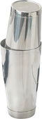 Restaurantware Bar Lux 16 Ounce Boston Shaker 1 Metal Cocktail Shaker - Weighted Bottom No Leak Stainless Steel Martini Drink Mixer Essential Bar ...