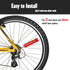 TGJOR Bike Wheel Lights, LED Waterproof Bicycle Spoke Tire Light with 32-LED and 32pcs Changes Patterns Bicycle Rim Lights for Mountain Bike/Road ...