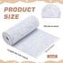 BENECREAT 118x9.8 Inch Felt Fabric Roll, Craft Felt Cloth, 2mm Thick Single Face Light Grey Non-Woven Polyester Craft Fabric for Sewing Quilting, ...