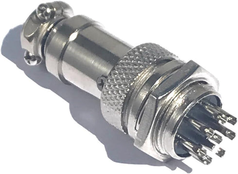 CESS Aviation 8 Pins Plug and Socket Wire Cable Connectors - Diameter 0.63" (16mm) (jcx) (2 Packs)...