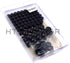 HTTMT MT247-003-BK Black Bolts Toppers Caps Compatible with 1991-2012 Harley Davidson Dyna Glide Twin Cam...