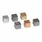 EISCO Density Cubes Set - Includes 6 Metals - Brass, Lead, Iron, Copper, Aluminum, Zinc - 0.4" (10mm) Sides - for use with Density, Specific Gravi...