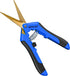 SZHLUX 6.5 Inch Gardening Scissors Hand Pruner Pruning Shears with Titanium Coated Curved Precision Blades 1-Pack...