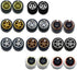 Hot 1/64 Wheels for Diecast Model Car Vehicles (10 Sets in 1 Box), Suitable for Car Culture Collectors, Modified Sets, Replace The Mainline, Real ...