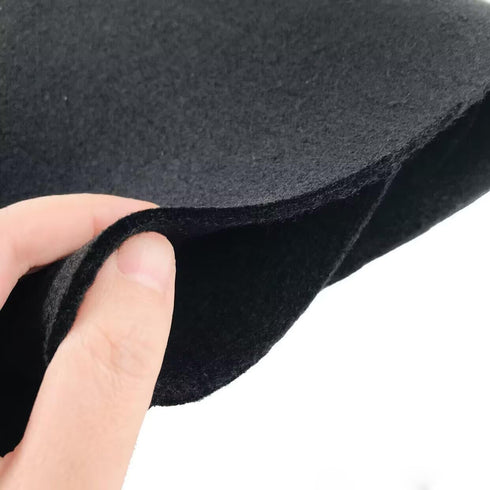 YYCRAFT Stiff Felt Sheets Thick Felt 9 Inch X 12 Inch - 12 Pcs Pack, Black...