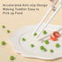 Toddler Utensils Stainless Steel Kids Silverware Set with Kids Training Chopsticks and Baby Spoon and Fork for Self Feeding Learning with Case...