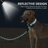 Dynmeow Reflective Dog Collar and Leash Set, 6FT Strong Climbing Rope Leash with Padded Handle, Adjustable Pet Collar with Soft Neoprene Padding f...