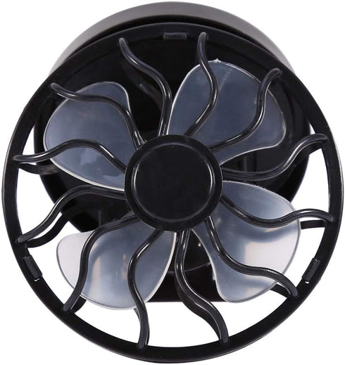 Solar fan, Electric Mini Clip-on Solar Fan Air Conditioner Cooling Cell Fan For Outdoor Home Travel Camping Hiking Cooling Ventilation...