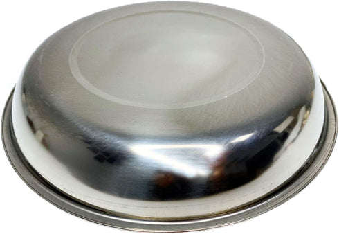 kathson Stainless Steel Whisker Relief Cat Bowl, 4 pcs Shallow and Wide Bowls, Pet Cat & Dog Feeding Large Dishes Fits with Elevated Stands Pet Bo...