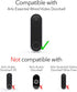 Wasserstein 30° to 55° Horizontal Wedge Wall Mount Compatible with Arlo Essential Wired Video Doorbell (Black) (NOT Compatible with Essential Arlo...