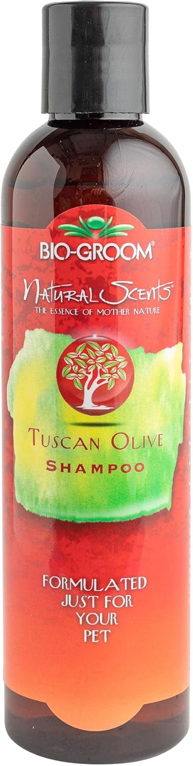 Bio-Groom Tuscan Olive Dog Shampoo – Natural Scent Pet Shampoo, Baobab Protein, Cat & Dog Bathing Supplies, Puppy Wash, Cruelty-Free, Made in USA,...