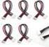 5PCS JST-XH 5S Balance Extension Cable Lipo Charger Extension Cable Lead Wire 20CM JST Balance Leads for LiPo Battery Balance Charging 22AWG Silic...