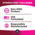 Collagen Peptides for Women & Men, Type I, II, III, V, X Hydrolyzed Collagen Pills, Grass Fed Non-GMO Multi Collagen Peptides Supplements, Hair, S...