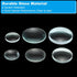 PATIKIL 5cm,10cm Focal Length Double Convex and 7.5cm,10cm Focal Length Double Concave Lens 1 Set, 6 Pack Glass Optically Polished Round Edges Len...