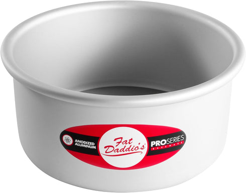 Fat Daddio's PCC-63 Round Cheesecake Pan, 6 x 3 Inch, Silver...