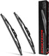 OTUAYAUTO Rear Windshield Wiper Blades - 2 Pieces of 11" Car Back Window Wiper -Compatible with Jeep Liberty, Patriot, Compass, Grand Cherokee, Do...