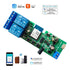 Updated WiFi Wireless Smart Switch Inching Self-Locking Relay Module,Set Inching Time from 0.5 Second to 1 Hour,be Applied to Access Control,DIY W...