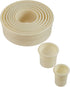 Mercer Culinary 9-Piece Round Plain Nylon Cutter Set,Off White...