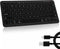 Bluetooth Keyboard, Ultra-Slim Wireless Keyboard for iPad, Rechargeable Ergonomic Computer Keyboard for iOS, Android, Windows PC Tablets Phone, Bl...