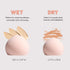 DAB&GLOW Ultra Soft Wet Dry Marshmallow Makeup Sponge Set Latex Free Mochi Blender for Foundation Powder Cream Concealer Bronzer Blush Perfect Fla...
