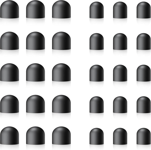 Rubber Tips for Stylus Pens (15 Pair, 0.2'' & 0.28'') Replacement nibs for Touch Screen Pen,Soft,No Scratches,Universal Stylus Ends...