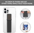 Phone Grip with Metal Stand, Magnetic Area, Cell Phone Strap Loop Finger Holder for Hand Handle Grips Gripper for Back of Phone Suitable for iPhon...