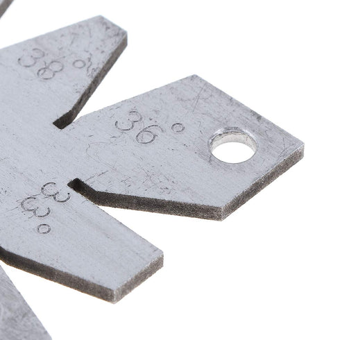 Cutting Angle Gage Template Metalworking Screw Thread Gauge Lathes Measuring Tool Stainless Steel...