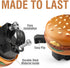 MARQUE Hamburger Bike Bell – Bicycle Bell for Most Bikes, Also Fit Balance Bike and Scooter, Must Have Cycling Accessory...
