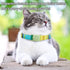 AirTag Cat Collar, Animire Soft Neoprene Padded Air Tag Collar for Extra Small Dogs, Polyester Puppy Pet Collar with Silicone AirTag Case Holder A...