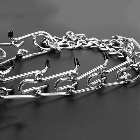 Love Dream Dog Prong Training Collar, Metal Choke Pinch Dog Collar with Comfort Tips, Adjustable Pet Training Collar for Small Medium Large Dogs (...